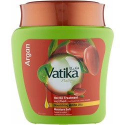 Dabur Vatika Argan Hair Mask / Дабур Ватика Маска для Волос Мягкое Увлажнение с Маслом Арганы 500 г