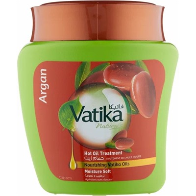 Dabur Vatika Argan Hair Mask / Дабур Ватика Маска для Волос Мягкое Увлажнение с Маслом Арганы 500 г