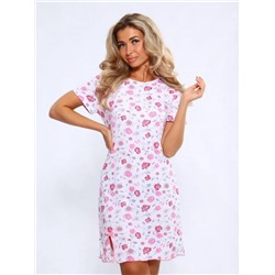 Сорочка женская 33601 (Белый/розовый)