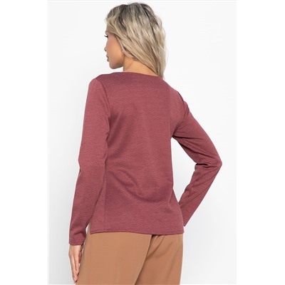 Блуза Тильда (бордовая) Б14995-50М