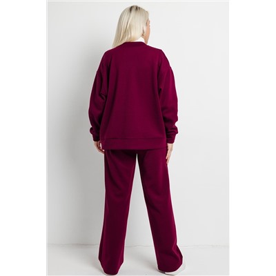 Жакет женский  4471Т/01/Бордовый