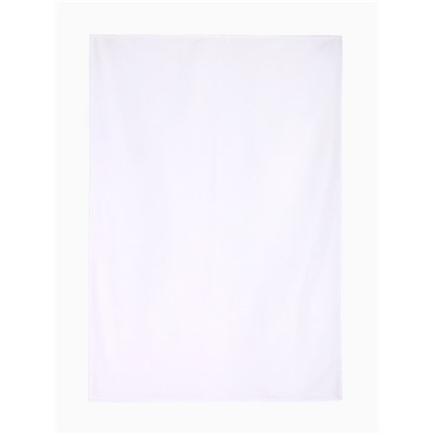 Скатерть DomoVita белая жаккард, рисунок МИКС (80% полиэстер, 20% хлопок) микрофибра 100×150