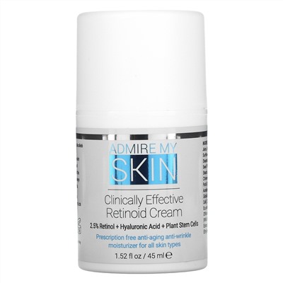 Admire My Skin, Clinically Effective Retinoid Cream, 1.52 fl oz (45 ml)