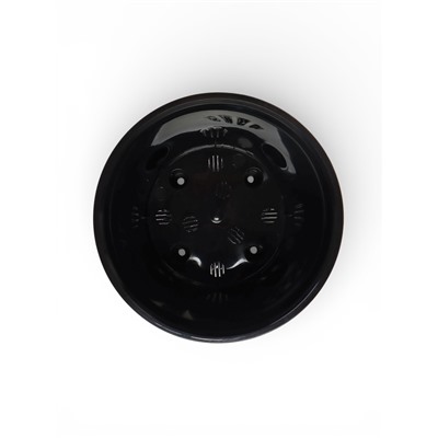 Кашпо для цветов со вставкой Santino «Арте», 3.5 л, пластик, бело-чёрный