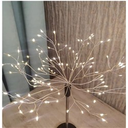 Декоративный LED светильник "Дерево" Теплый свет, высотой 28см