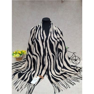 Мягкий палантин из кашемира мультицвет