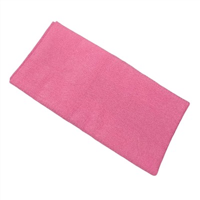 Bath Towel Мочалка-полотенце для душа с пилинг-эффектом / Basic Long Exfoliating Towel, розовый 24474