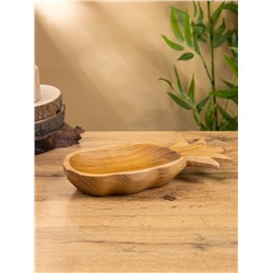 Блюдо «Ананас», 26×14×4.5 см, тиковое дерево