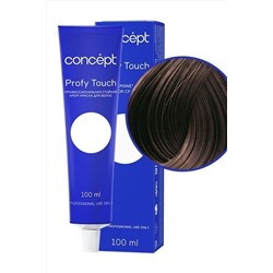 Concept Profy Touch 5.00 Профессиональный крем-краситель для волос, интенсивный тёмно-русый, 100 мл KRISTALLER, 1108556