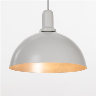 Люстра BayerLux «1342513/1BK», 1хE27 40W, белый/серебро