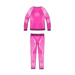 Термокомплект трикотажный для девочек: брюки, толстовка