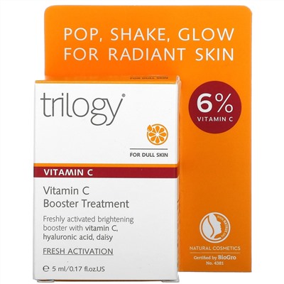 Trilogy, Vitamin C Booster Treatment, 0.17 fl oz (5 ml)