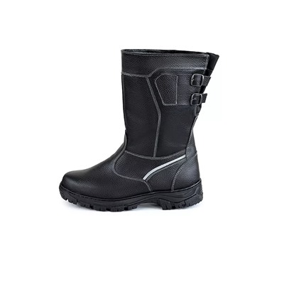 Сапоги мужские Витязь,черные,литая подошва