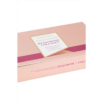 HAPPY HIGH Набор средств по уходу за кожей лица с гиалуроновой кислотой и коллагеном / Aqua Glow Deep Moisturizing Blend KRISTALLER, 1130997