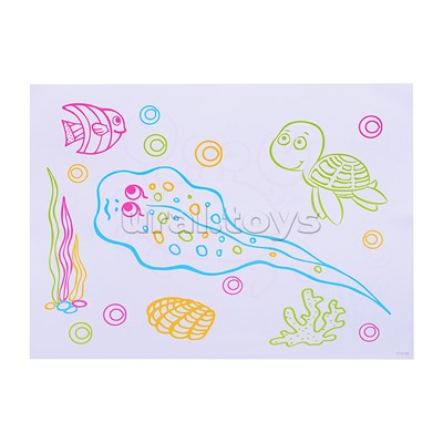 Доска для рисования "Единорог 3D" в коробке