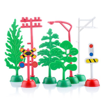 Железная дорога "Скорый поезд" р/у, на батарейках, в коробке