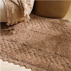 Коврики SL Home, 2 шт., 59×73 см, 68×104 см, кремовые