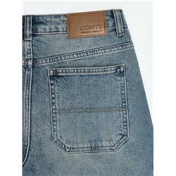 Актуальная коллекция CONTE CON-845 Джинсы wide leg винтажной варки с необработанным краем