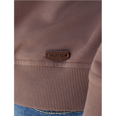 Джемпер из тонкого премиального футера с эластаном