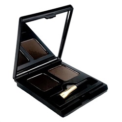 L‘OCEAN Тени для бровей / Eye Brow Cake, 01 Black + Brown 21400