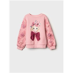Толстовка трикотажная для девочек