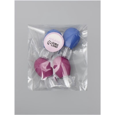 Набор вакуумных банок для массажа, 4 шт., d=2.5 см