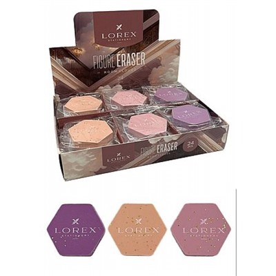 Ластик "FIGURE ERASER ROOM CLOUDS" терм.резина 45х39х7 мм 259339 LXESFRD-RC LOREX