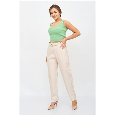 Джоггеры женские из экокожи Б Арт. 9170