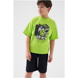 Комплект трикотажный для мальчиков: фуфайка (футболка), шорты PLAYTODAY, 1242309