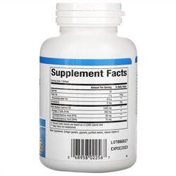 Natural Factors, жир дикого аляскинского лосося, 1000 мг, 90 капсул