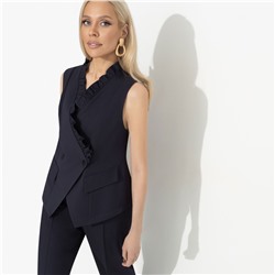 Жилет приталенного силуэта, Добавьте красок (blue)