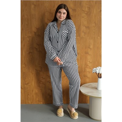 Пижама с брюками с рубашкой и штанами НАТАЛИ, 1209266