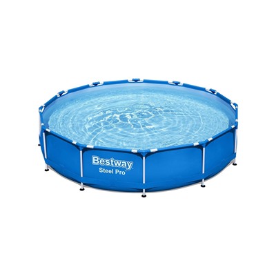 УЦЕНКА Бассейн каркасный Steel Pro, 366×76 см, фильтр-насос, круглый, 56681 Bestway