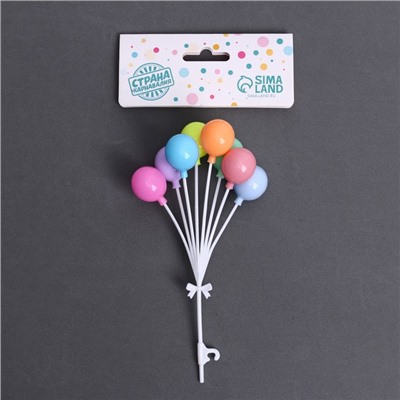 Топпер для торта «Воздушные шары»