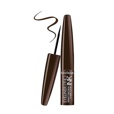 БЕЛОР ДИЗАЙН Подводка для глаз "PRO INK" №002 коричн.(шоколадная) /6