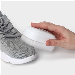 Щётка для обуви и одежды с мягким ворсом Доляна, 10×5.5×4.5, ворс 1.5 см