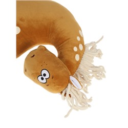 Мягкая игрушка - подушка «Конь Даниэль», рыжий, 40 см