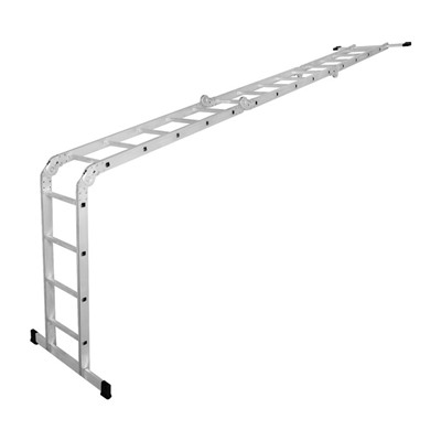 Лестница-трансформер ТУНДРА, алюминиевая, 4×5×5×4 ступени