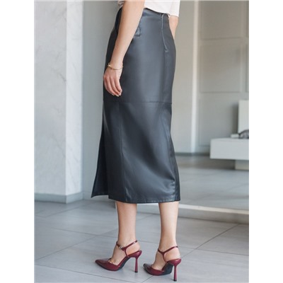 Юбка-карандаш из искусственной кожи