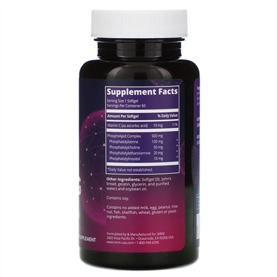 MRM, Nutrition, PS, 100 mg, 60 Softgels