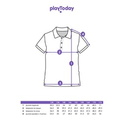 Джемпер трикотажный с воротником поло для мальчиков