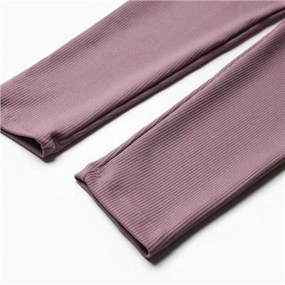 Легинсы спортивные женские MINAKU, розовые, размер 42