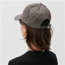 Кепка MINAKU Heart, серый, размер 56-58