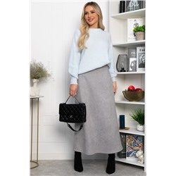 Юбка макси Алана (серая) Ю14255-6М