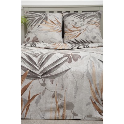 КПБ с принтом Ветка пальмы бязь НАТАЛИ, 1210581