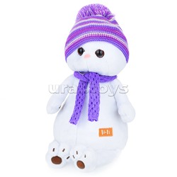 Кошка Ли-Ли в лиловом вязаном комплекте