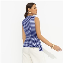 Жилет дизайнерский, Стильный лидер (синий)