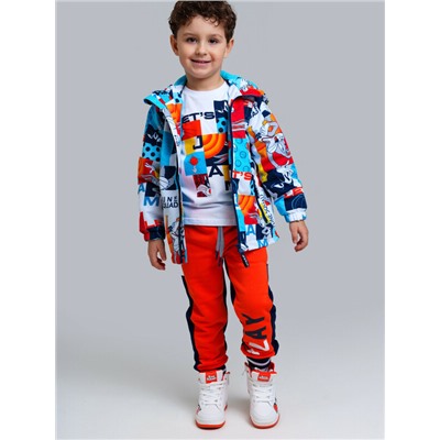 Куртка текстильная с полиуретановым покрытием для мальчиков (ветровка)