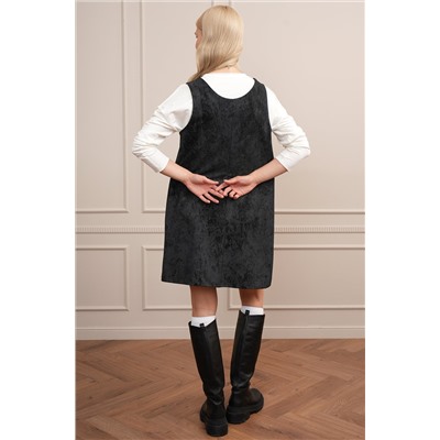 Женское офисное платье - сарафан Happyfox