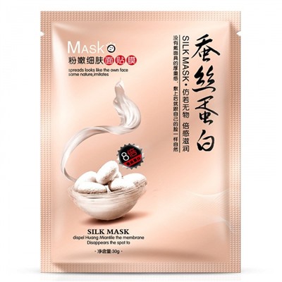 Маска для лица с протеинами шелка подтягивающая One Spring